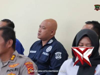 Kapolda Sumsel IJP. Sandi Nugroho memberikan penegasan bahwa masy adalah juragan bagi anggo