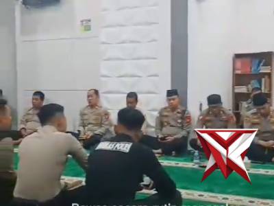Giat pembacaan surat Yasin & Doa Polres Musi Rawas. C6 - PoliceTube
