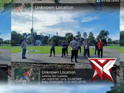 APEL PAGI POLSEK BANDING AGUNG