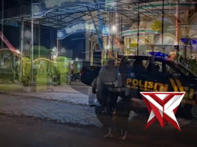 Patroli Blue Light Polsek Klabang Jaga Kamtibmas di Malam Hari