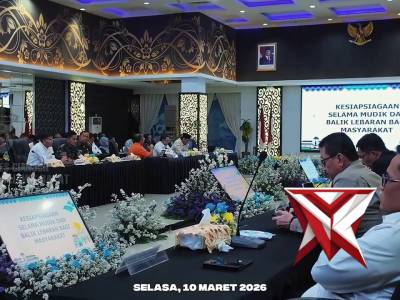 Kapolres Cianjur menghadiri Rapat Koordinasi Lintas Sektoral Kesiapan Pelayanan Perayaan Idul Fitri - PoliceTube