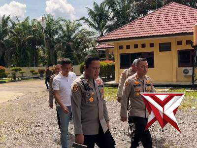 Wakapolres Muara Enim bersama Kasat Tahti melaksanakan giat pengecekan Mako dan Ruang tahanan