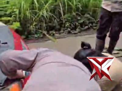 Polsek BTS ulu polres musi rawas melaksanakan giat patroli