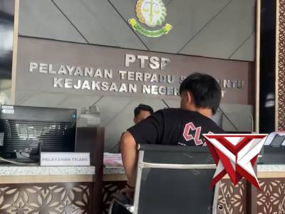 Anggota Unit II mengirmkan Spdp di Kejaksaan Negeri Lahat - PoliceTube