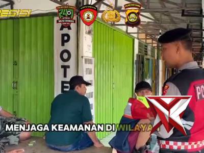 Dukung Bijak Kapolda Sumsel IJP Sandi Nugroho.Polres Musi Rawas Tingkatkan Patroli Harkamtibmas