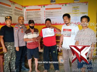 AKSI ANGGOTA POLSEK MENDAMAIKAN MASYARAKAT SM7)