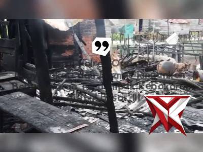 SINERGI POLRES OGAN ILIR,BHAYANGKARI DAN BAZNAS RINGANKAN BEBAN WARGA TERDAMPAK KEBAKARAN