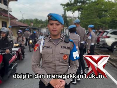 Subbidprovos Bidpropam Polda Kalbar menggelar Operasi Penegakan Ketertiban dan Disiplin (Gaktibplin)