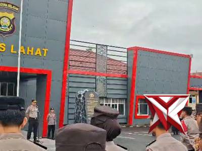 HALAL BIHALAL PERSONEL POLRES LAHAT