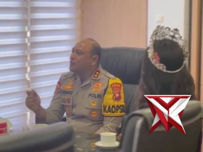 Merupakan suatu kehormatan dapat beraudiensi dengan Kapolda Kalimantan Barat,