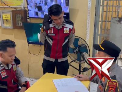 Giat KSPKT cek kontrol petugas jaga tahanan POLRES MUSI Banyuasin