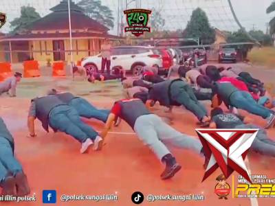 Apel Pagi Polsek Sungai Lilin ..?? - PoliceTube