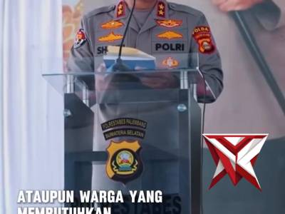 KEGIATAN DAN PELETAKAN BATU PERTAMA PANTI ASUHAN CAHAYA ANUGERAH ABADI OLEH KAPOLDA SUMSEL - PoliceTube