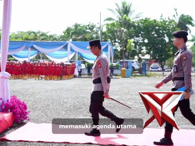 Kapolda Sumsel Pimpin Apel Besar di OKI, Bhabinkamtibmas Jadi Garda Depan Cegah Karhutlah - PoliceTube