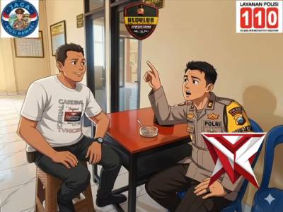 Polsek Stl ulu terawas memberikan himbauan tentang kamtibmas keamanan rumah dan kendraan - PoliceTube