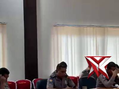 Zoom Pembukaan Rakernis Polri Polres Musi Rawas mengikuti kegiatan Zoom Pembukaan Rapat Kerja - PoliceTube