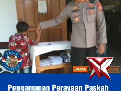 Polsek Purwodadi-Polres Musi Rawas.Laks Pengamanan Paskah di gereja Santo Yusup.purwodadi - PoliceTube