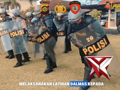 Pada hari Rabu, 08 April 2026 Personel Sat samapta polres musi rawas melaksanakan latihan dalmas
