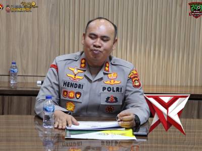 Kapolres Muara Enim Terima Lawatan Kerja Badan Amil Zakat (BAZNAS) Kab. Muara Enim, Perkuat Sinergi