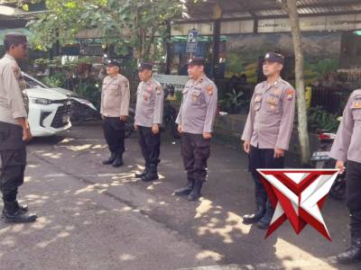 Apel pengamanan gate lahor pagi hari