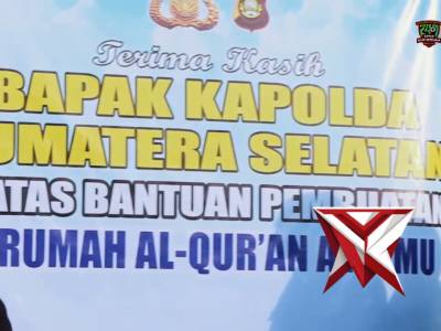 Kapolda Sumatera Selatan Irjen Pol Dr. Sandi Nugroho mewujudkan komitmen nyata dalam pemberdayaan 12