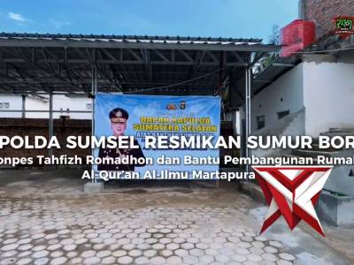 Kapolda Sumatera Selatan Irjen Pol Dr. Sandi Nugroho mewujudkan komitmen nyata - PoliceTube