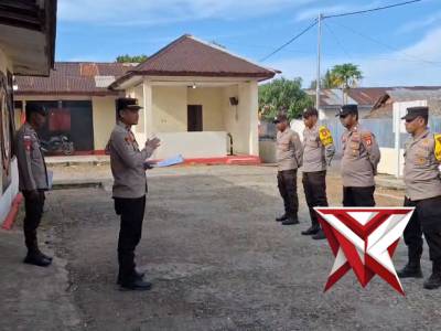 Giat apel pagi personil polsek tepa - PoliceTube