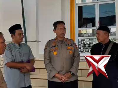 Kapolres Musi Rawas Pererat Silaturahmi Lewat Shalat Jumat di Masjid Al Hidayah