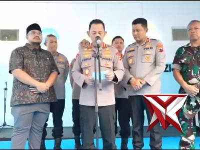 Kalolri Resmikan 32 SPPG Polri di Jawa Tengah
