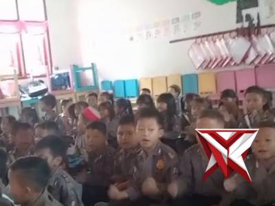 Personel Sat Binmas Polres OKU Selatan melaksanakan kegiatan penyuluhan - PoliceTube