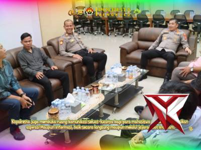 *Perkuat Sinergi, Kapolresta Bengkulu Terima Audiensi GKMI Cabang Bengkulu*