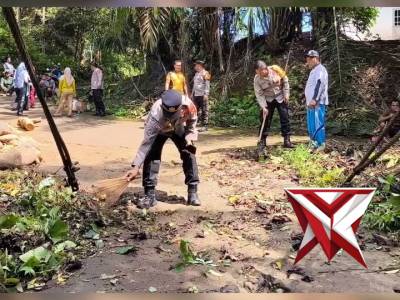 arahan Kapolda Sumsel Irjen Pol. Dr. Sandi Nugroho, Polres Lubuk Linggau melaksanakan program Bersih