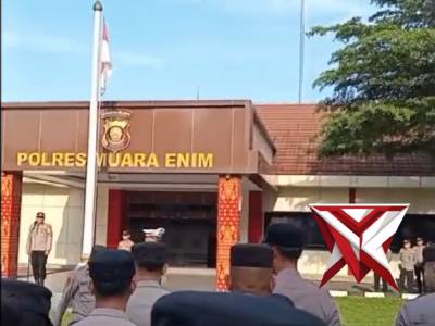 APEL PAGI PERSONIL POLRES MUARA ENIM