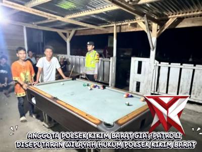 Giat Patroli Polsek Kikim Barat