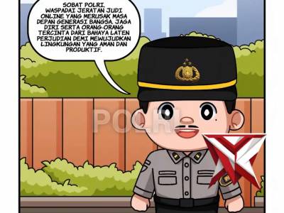 Hai Sobat Polri! Jangan biarkan masa depan hancur akibat jeratan judi online