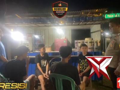 Giat KRYD Polsek Muara keliling