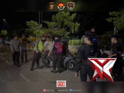Giat kryd polres Muba dalam rangka menyambut hari raya idul Fitri 1 sawal 1447H