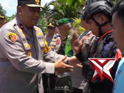 Wakapolda Jabar turun langsung mengecek kesiapan pengamanan di wilayah Purwakarta