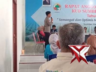 4. Himbauan Kamtimas oleh Briptu Alga Di desa Binaan