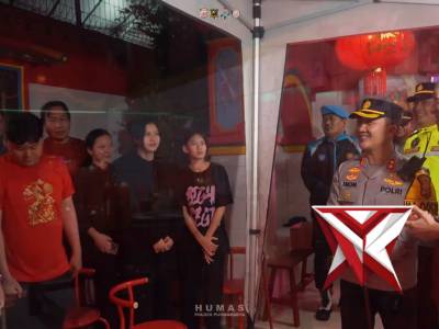CEK LANGSUNG JELANG IMLEK 2577! KAPOLRES PURWAKARTA PASTIKAN VIHARA AMAN