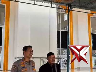 Kapolres Musi Rawas Pererat Silaturahmi Lewat Shalat Jumat di Masjid Al Hidayah