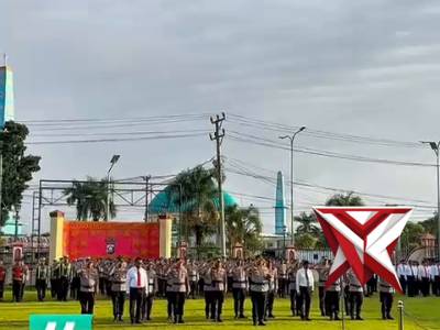 Apel bulanan Zoom Kapolda Sumsel di Pimpin langsung oleh Kapolres Musi Rawas dan di ikuti oleh selur - PoliceTube