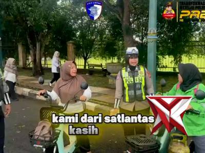 Satlantas Polres Musi Rawas Tegaskan Larangan Sepeda Listrik di Jalan Raya