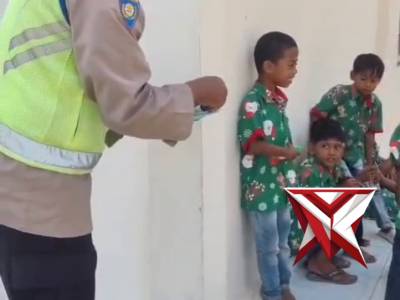 Pastikan Ibadah Khidmat, Polsek STL ulu Amankan Paskah di gereja GKII desa Sukaraya