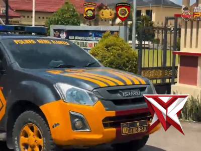 Patroli sat samapta polres musi rawas giat bakati sosial ke pondok pesantren