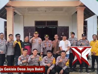 Dukung Program Belida Kapolda Sumsel IJP Sandi Nugroho, Polres Mura Kurve di Gereja Gekisia