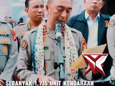 Suasana haru dan bahagia mewarnai Lapangan Gedung Presisi - PoliceTube