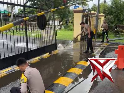 suda kah anda berbuat baik hari ini polres oki hadir