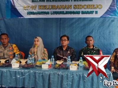 SOSIALISASI PENANGGULANGAN BENCANA ALAM OLEH AIPTU SOEPIRIN BHABINKAMTIBMAS SIDEREJO