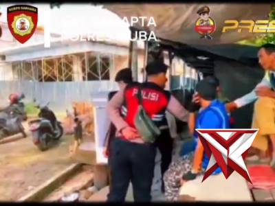 Pers Sat Samapta Polres Muba Melaksanakan Patroli Dialogis